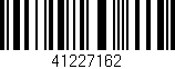 Código de barras (EAN, GTIN, SKU, ISBN): '41227162'