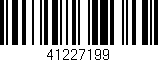 Código de barras (EAN, GTIN, SKU, ISBN): '41227199'