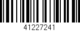 Código de barras (EAN, GTIN, SKU, ISBN): '41227241'