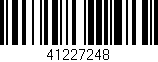 Código de barras (EAN, GTIN, SKU, ISBN): '41227248'