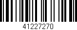 Código de barras (EAN, GTIN, SKU, ISBN): '41227270'