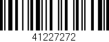 Código de barras (EAN, GTIN, SKU, ISBN): '41227272'
