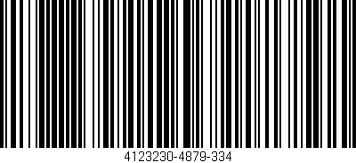 Código de barras (EAN, GTIN, SKU, ISBN): '4123230-4879-334'
