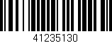 Código de barras (EAN, GTIN, SKU, ISBN): '41235130'