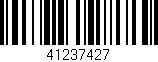 Código de barras (EAN, GTIN, SKU, ISBN): '41237427'