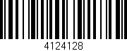 Código de barras (EAN, GTIN, SKU, ISBN): '4124128'