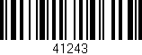 Código de barras (EAN, GTIN, SKU, ISBN): '41243'
