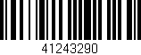 Código de barras (EAN, GTIN, SKU, ISBN): '41243290'