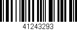 Código de barras (EAN, GTIN, SKU, ISBN): '41243293'