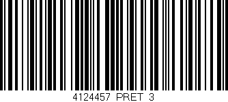 Código de barras (EAN, GTIN, SKU, ISBN): '4124457/PRET_3'