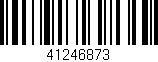 Código de barras (EAN, GTIN, SKU, ISBN): '41246873'