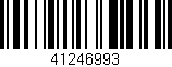 Código de barras (EAN, GTIN, SKU, ISBN): '41246993'