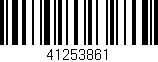 Código de barras (EAN, GTIN, SKU, ISBN): '41253861'