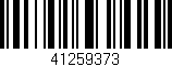 Código de barras (EAN, GTIN, SKU, ISBN): '41259373'
