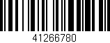 Código de barras (EAN, GTIN, SKU, ISBN): '41266780'