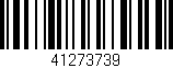 Código de barras (EAN, GTIN, SKU, ISBN): '41273739'