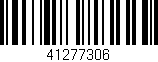 Código de barras (EAN, GTIN, SKU, ISBN): '41277306'