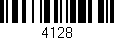 Código de barras (EAN, GTIN, SKU, ISBN): '4128'