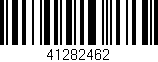Código de barras (EAN, GTIN, SKU, ISBN): '41282462'