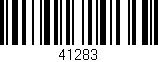 Código de barras (EAN, GTIN, SKU, ISBN): '41283'