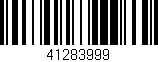 Código de barras (EAN, GTIN, SKU, ISBN): '41283999'