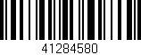 Código de barras (EAN, GTIN, SKU, ISBN): '41284580'
