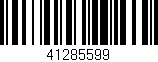 Código de barras (EAN, GTIN, SKU, ISBN): '41285599'