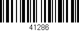 Código de barras (EAN, GTIN, SKU, ISBN): '41286'
