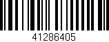 Código de barras (EAN, GTIN, SKU, ISBN): '41286405'