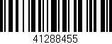 Código de barras (EAN, GTIN, SKU, ISBN): '41288455'