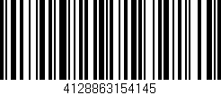 Código de barras (EAN, GTIN, SKU, ISBN): '4128863154145'