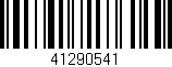 Código de barras (EAN, GTIN, SKU, ISBN): '41290541'