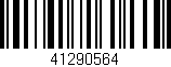 Código de barras (EAN, GTIN, SKU, ISBN): '41290564'