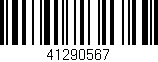 Código de barras (EAN, GTIN, SKU, ISBN): '41290567'