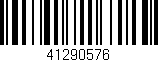 Código de barras (EAN, GTIN, SKU, ISBN): '41290576'