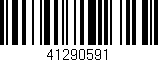 Código de barras (EAN, GTIN, SKU, ISBN): '41290591'