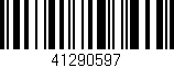Código de barras (EAN, GTIN, SKU, ISBN): '41290597'