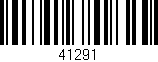 Código de barras (EAN, GTIN, SKU, ISBN): '41291'