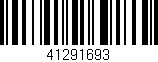 Código de barras (EAN, GTIN, SKU, ISBN): '41291693'
