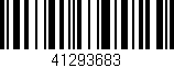 Código de barras (EAN, GTIN, SKU, ISBN): '41293683'