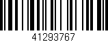 Código de barras (EAN, GTIN, SKU, ISBN): '41293767'