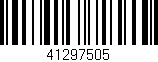 Código de barras (EAN, GTIN, SKU, ISBN): '41297505'