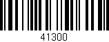 Código de barras (EAN, GTIN, SKU, ISBN): '41300'