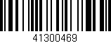 Código de barras (EAN, GTIN, SKU, ISBN): '41300469'