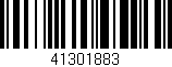 Código de barras (EAN, GTIN, SKU, ISBN): '41301883'