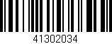 Código de barras (EAN, GTIN, SKU, ISBN): '41302034'