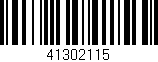 Código de barras (EAN, GTIN, SKU, ISBN): '41302115'