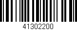 Código de barras (EAN, GTIN, SKU, ISBN): '41302200'