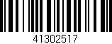 Código de barras (EAN, GTIN, SKU, ISBN): '41302517'