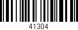 Código de barras (EAN, GTIN, SKU, ISBN): '41304'